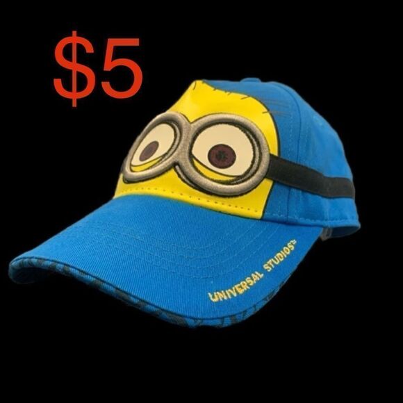 $5 add on item,Despicable Me Minion Jerry Youth Cap NWOT - Picture 1 of 16